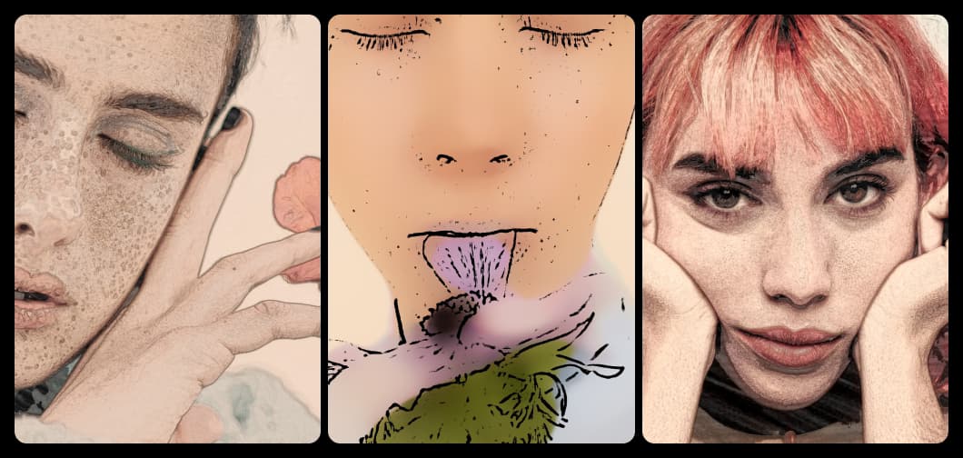 portrait sketch effect 2