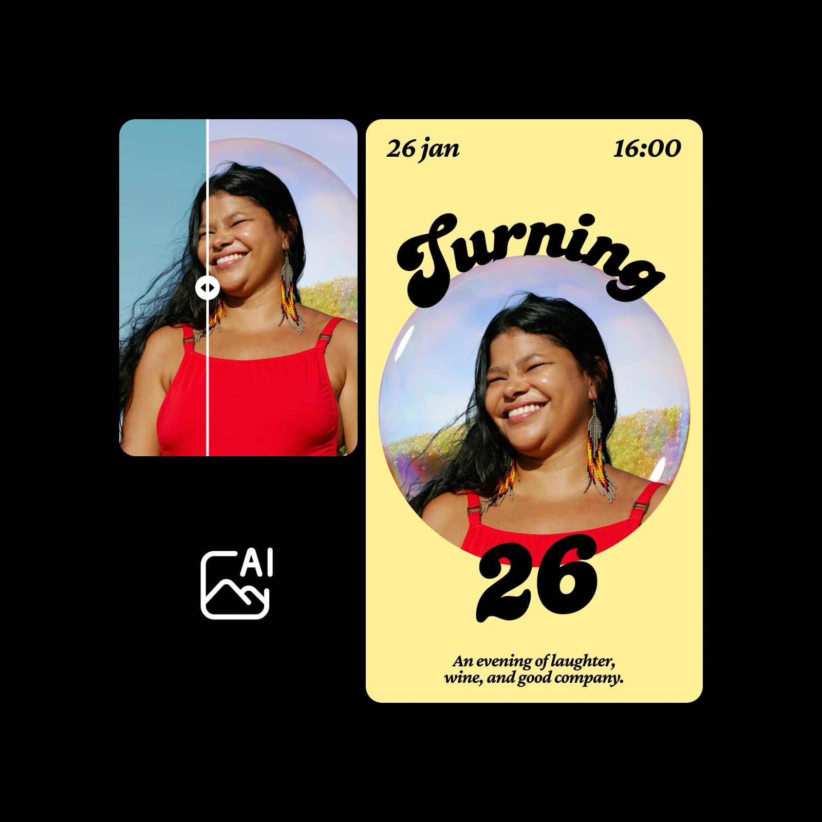 Design, customize and print invitations