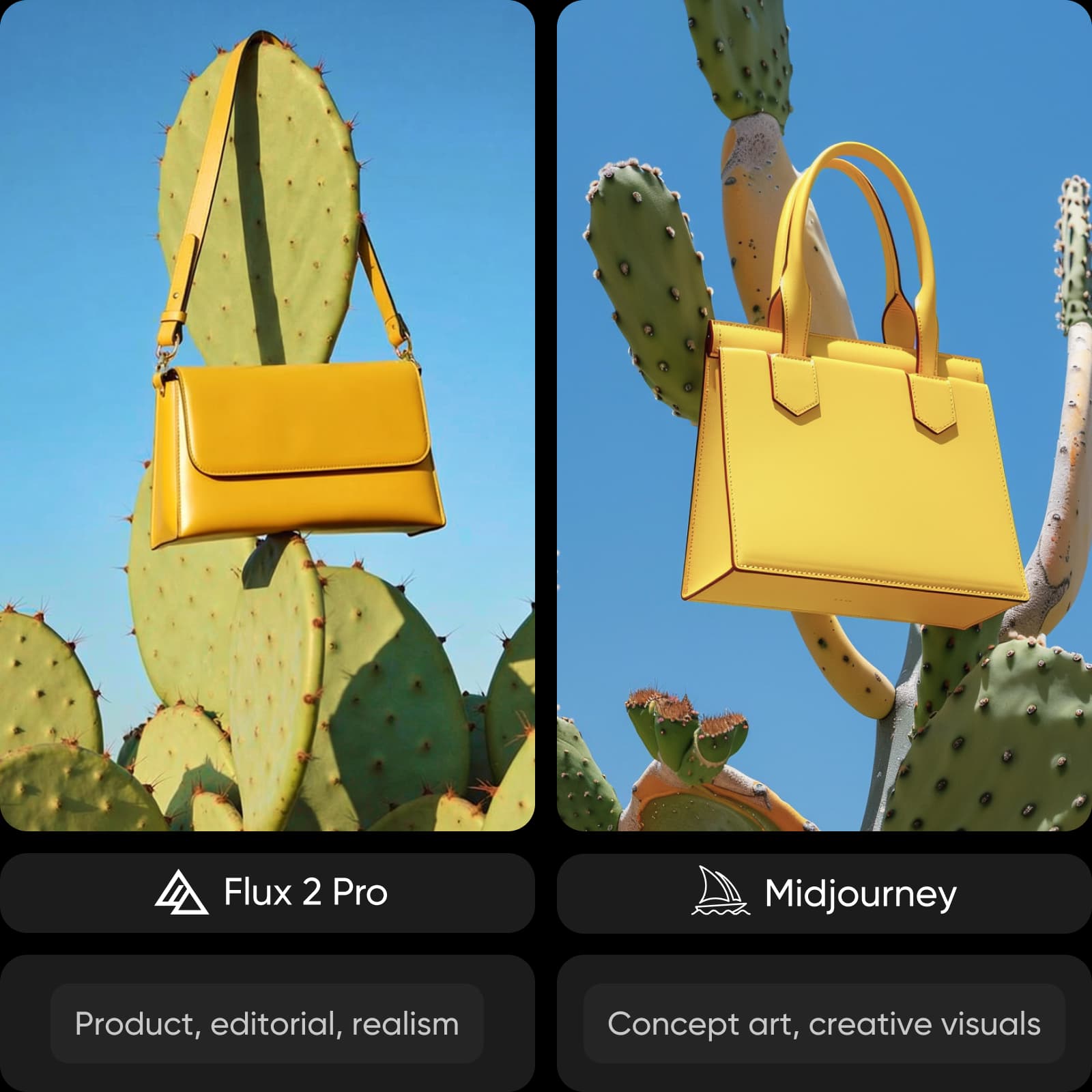 Flux 2 Pro vs Midjourney creative control and workflow