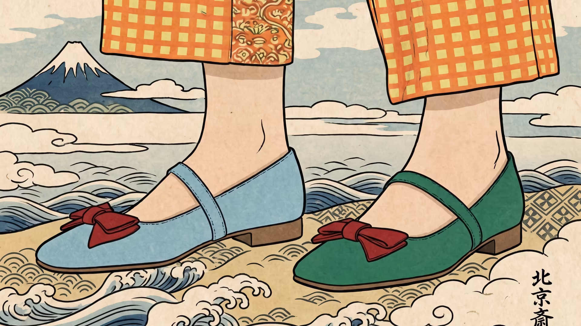 japanese-style AI illustration