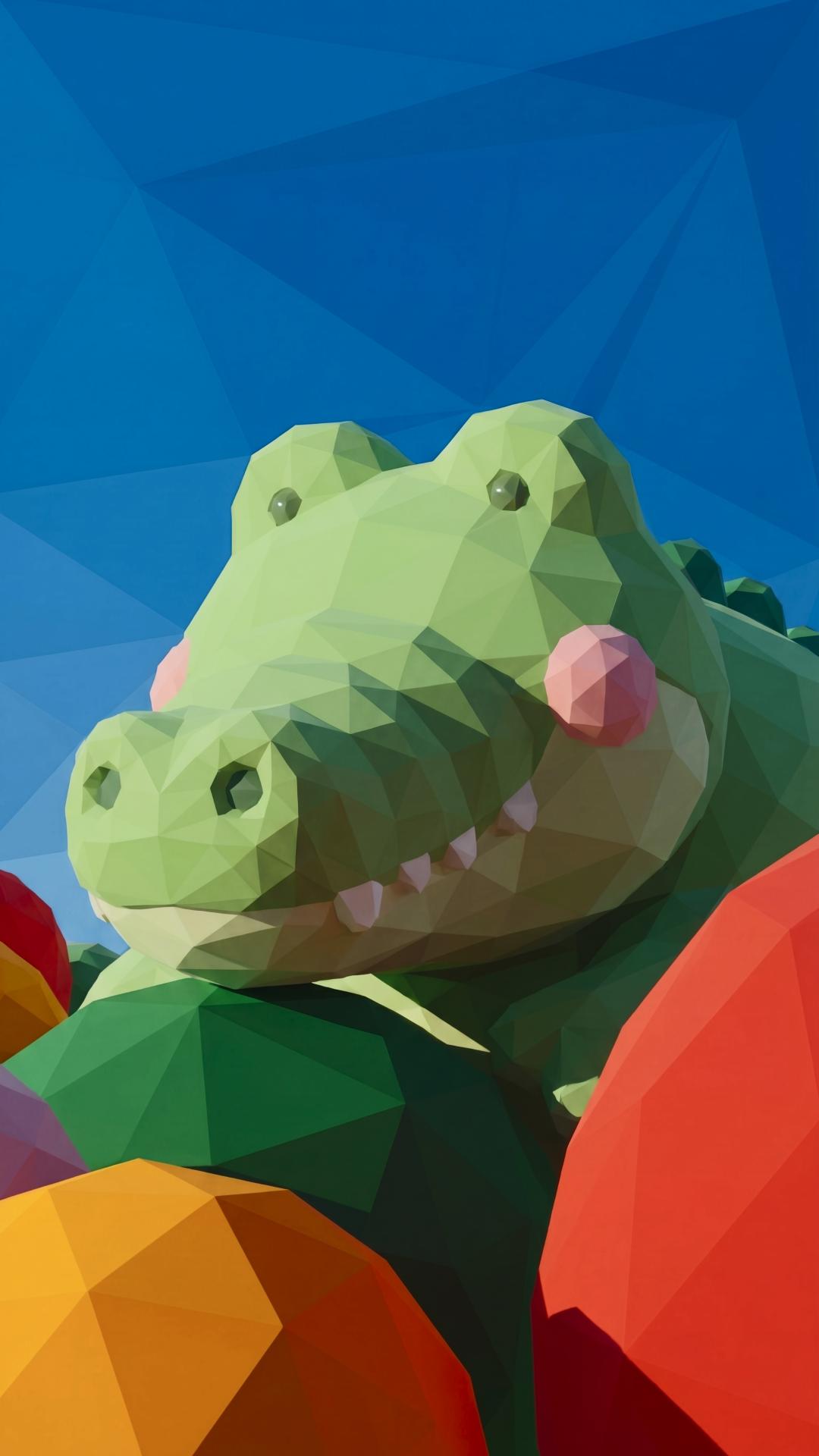 Low poly AI art generator turning images into geometric 3D illustrations