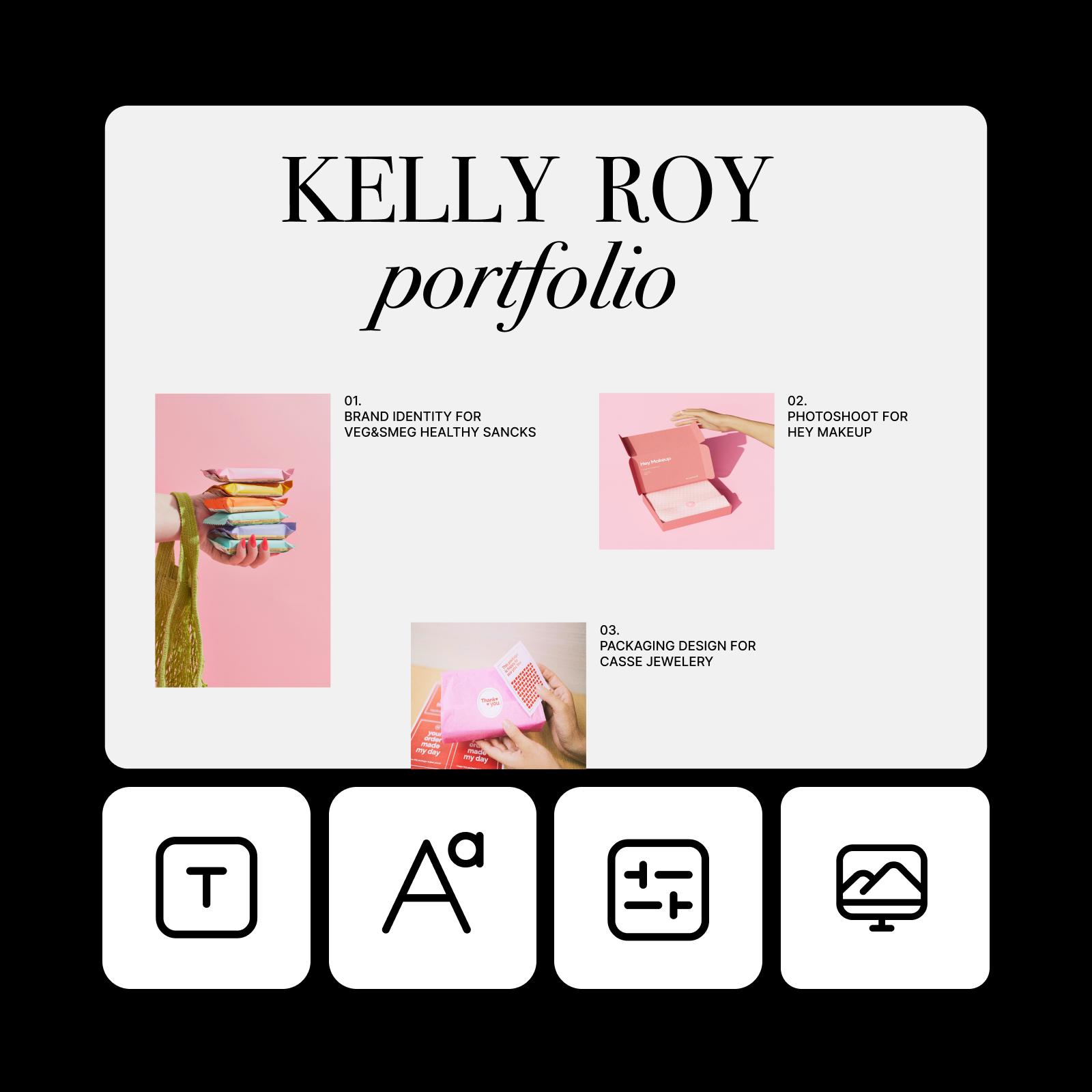 Design 1 page portfolio websites
