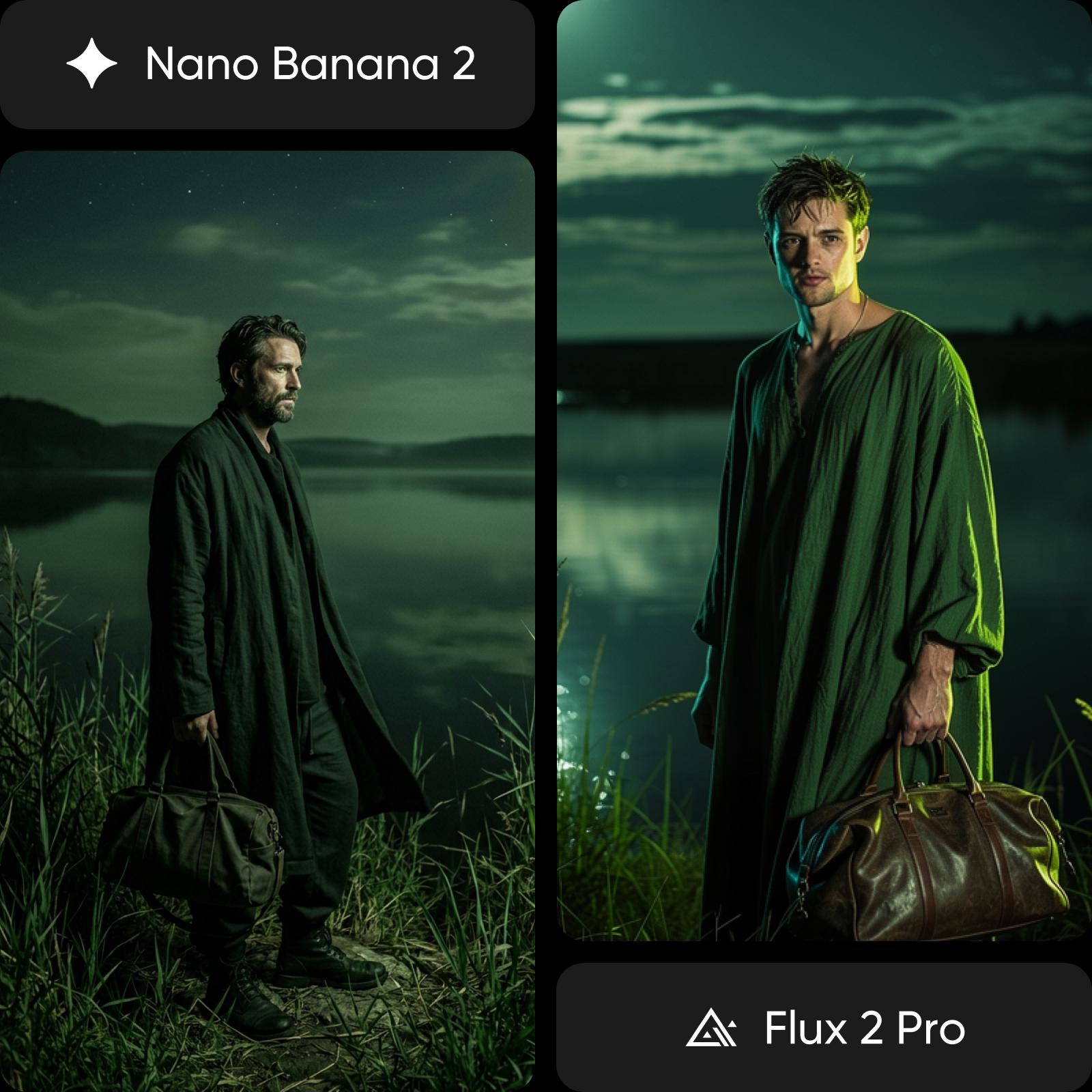 당신의 맞춤 모델 찾기 Nano Banana 2 또는 Flux 2 Pro
