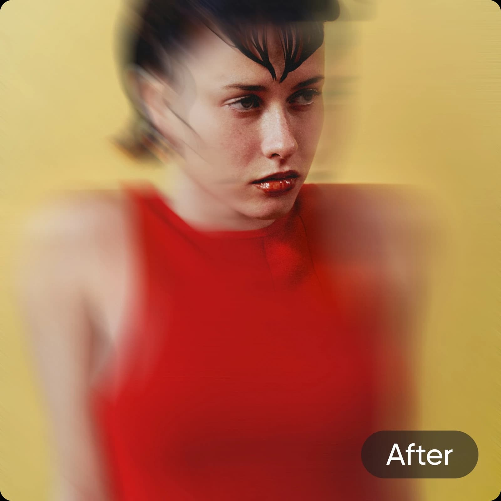 blur image - after