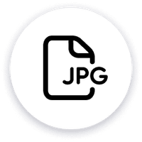 Icon for psd to jpg conversion