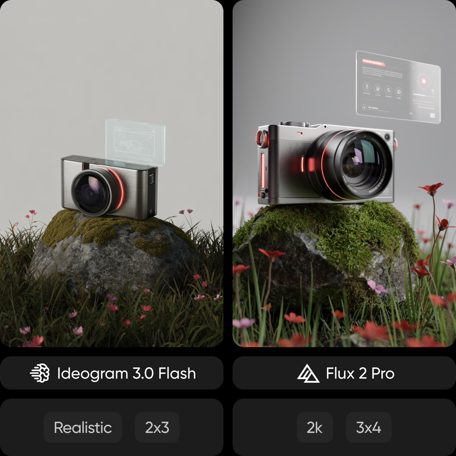 Ideogram 3.0 Flash and Flux 2 Pro AI image model overview