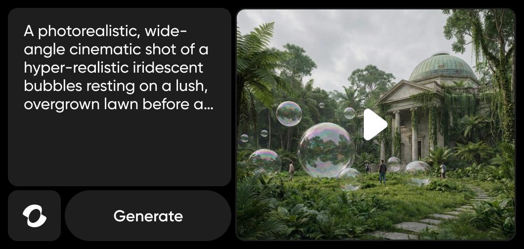 Kling for generating videos from text