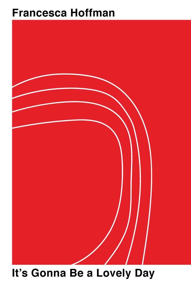 Red Poster Day Brightening Minimalist Design