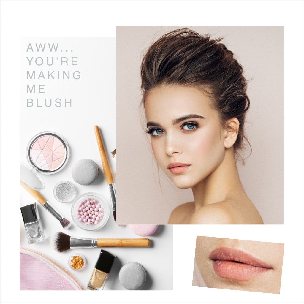Chic Beauty Product Showcase Poster