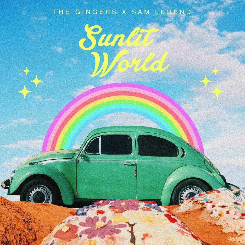 Retro Green Beetle Car Poster Design