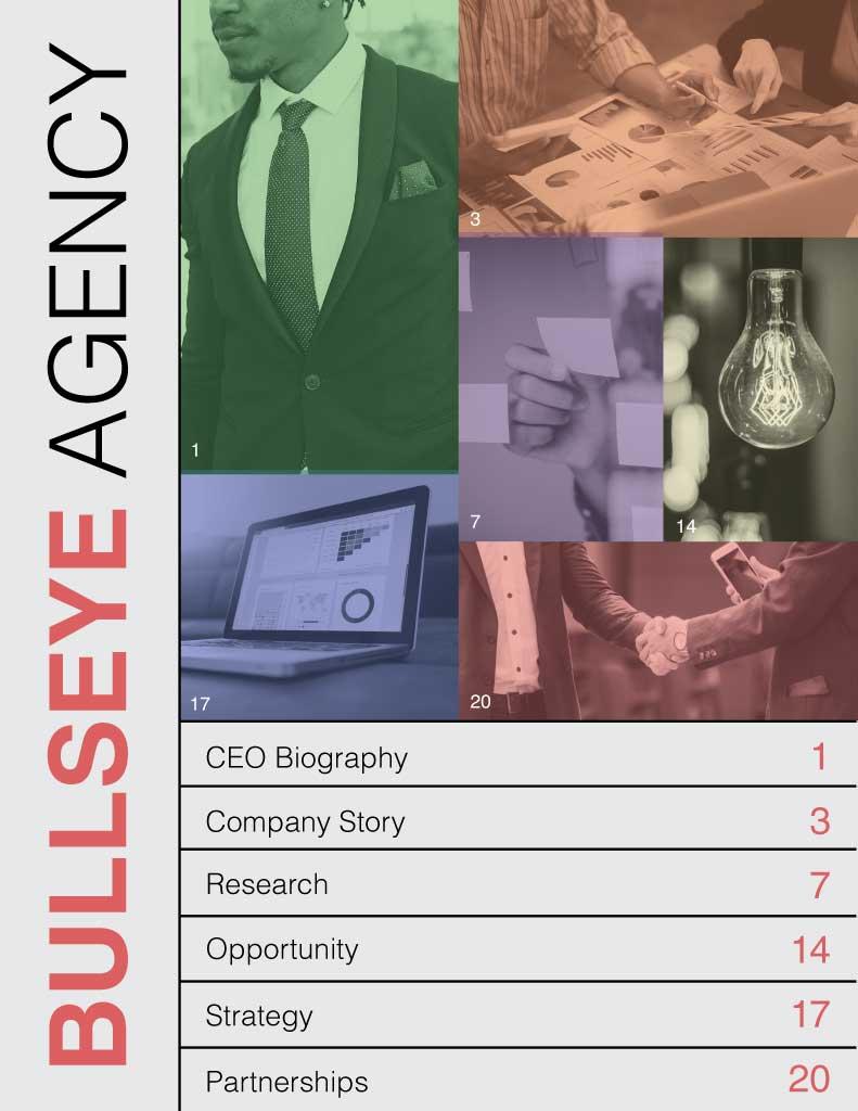 Bold Green Corporate Presentation Poster