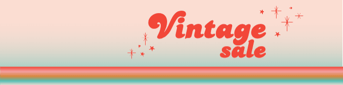 Retro Pink Sale Advertisement Poster Design