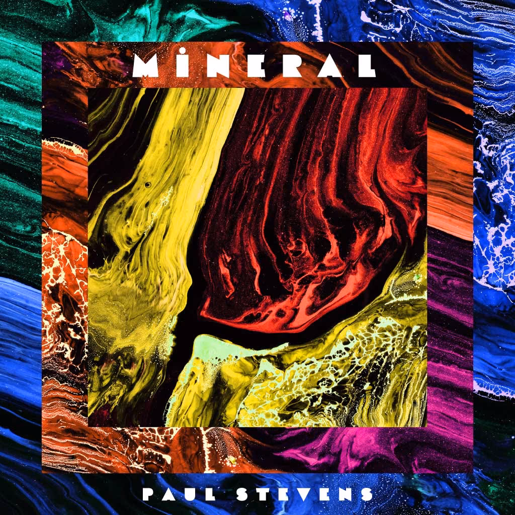 Vibrant Mineral Album Cover Poster Design