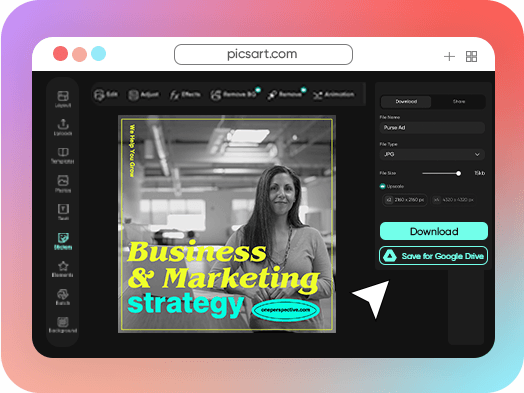 Google Drive Photo editor for Agencies
