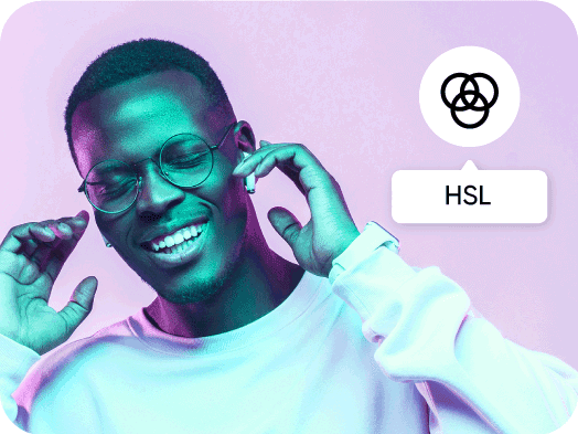 Picsart HSL color