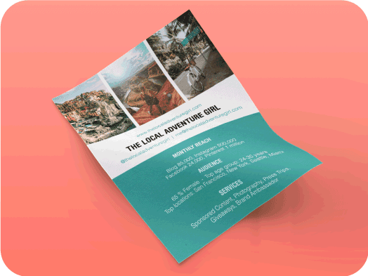 how to make a media kit online