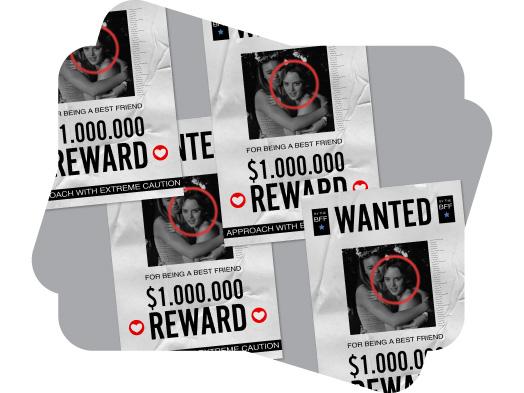 browse and select professionally designed wanted posters from the Picsart library