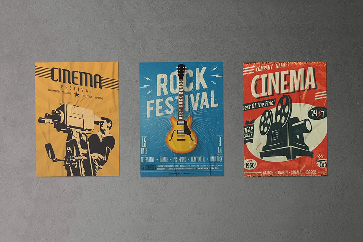 Standardne veličine postera u inčima, centimetrima i pikselima