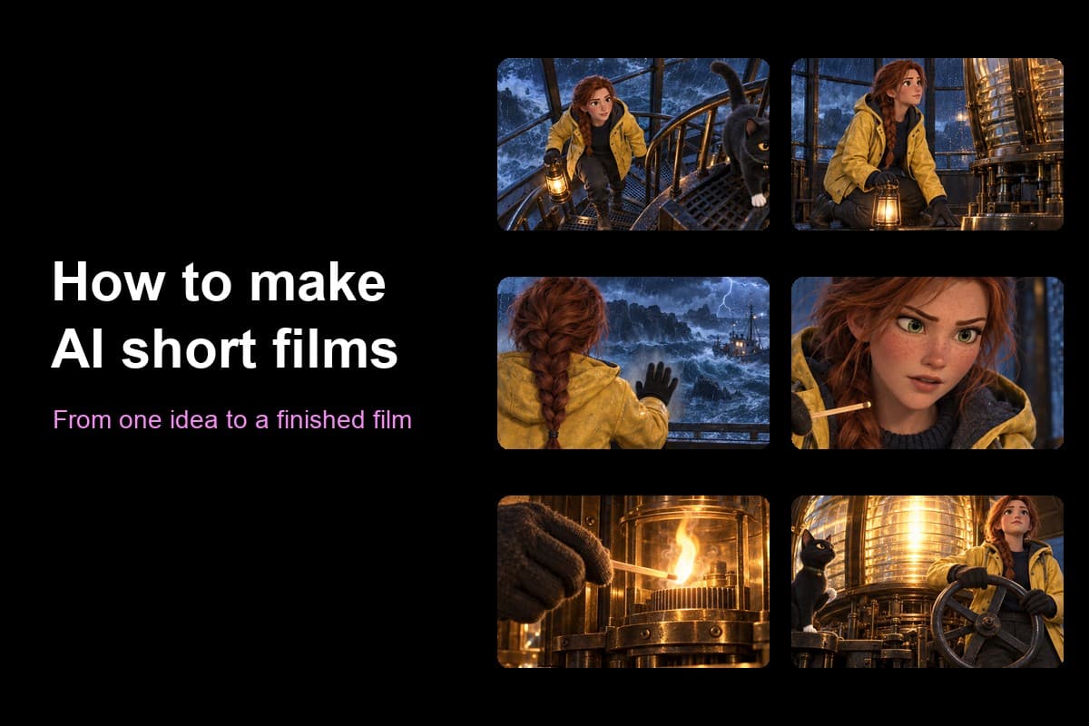 How to make an AI short film, step by step