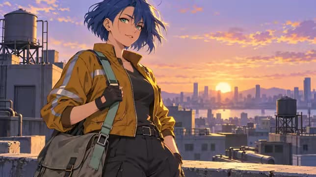 Krovni kurir: anime video-snimak od pet sekundi generisan uz Ren