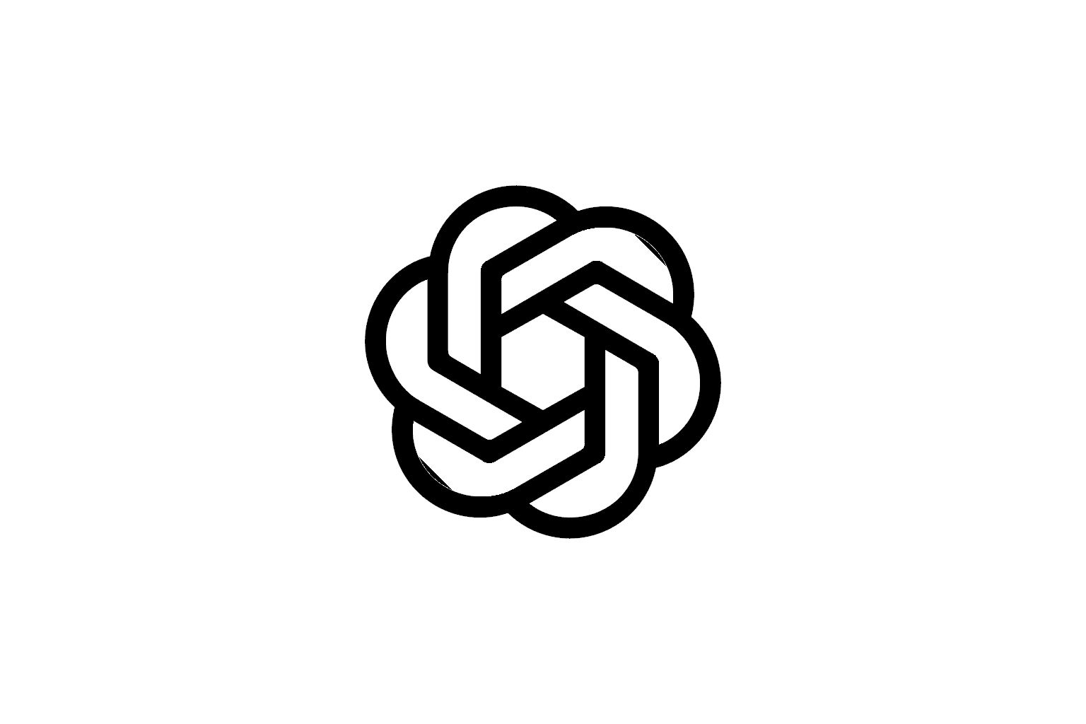 ChatGPT original app logo on a white background