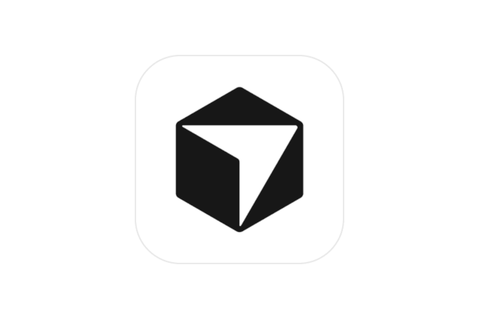 Cursor original app logo on a white background