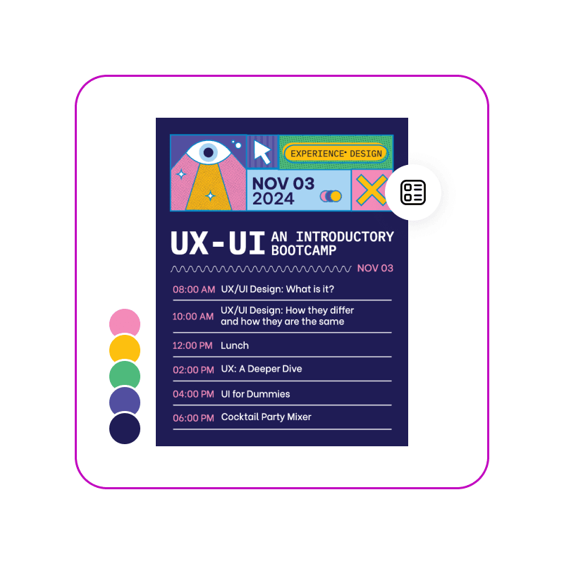 how to create a timeline template