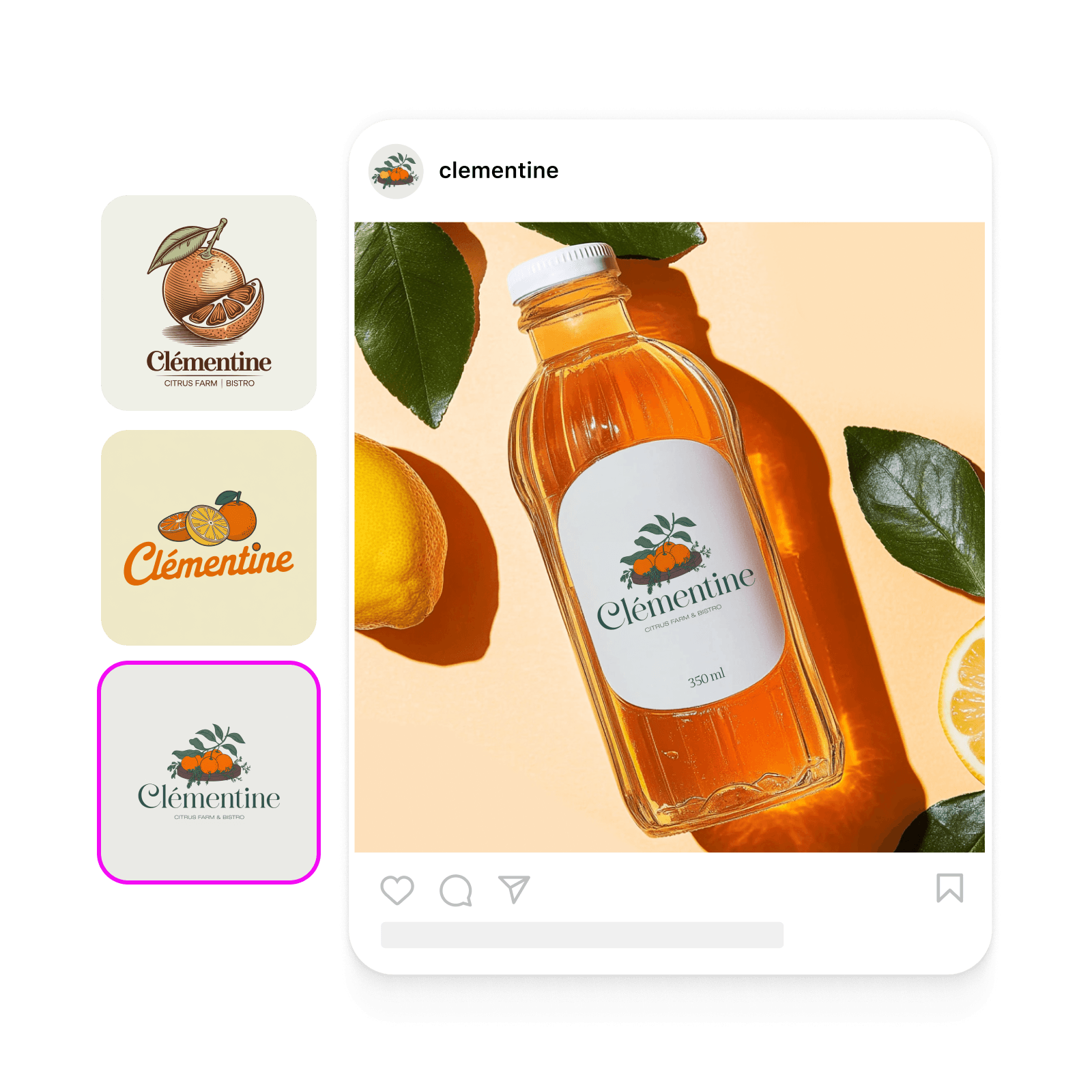 customize logo with AI