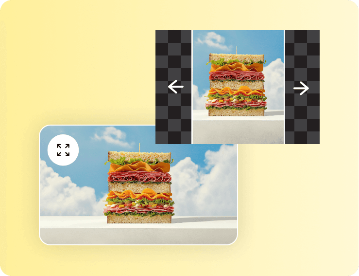 expand images beyond their original borders with AI