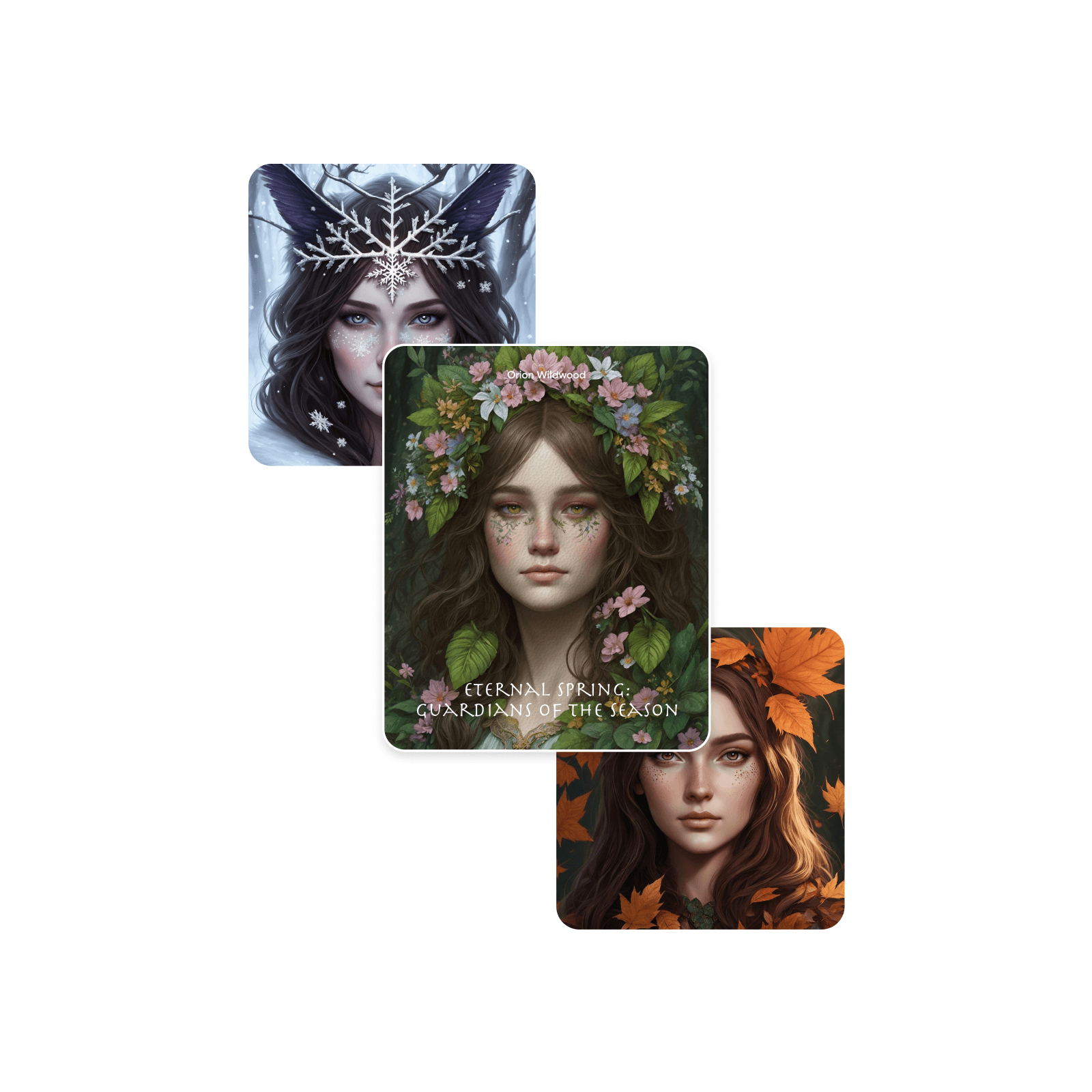 AI-generated portraits for ads and printed materials