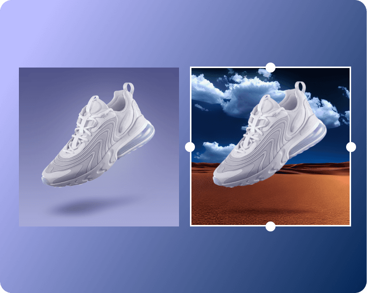 Generate backgrounds with Picsart's AI background generator