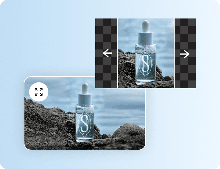 expand images beyond their original borders with AI