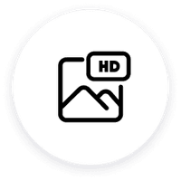 icon for high quality graphics