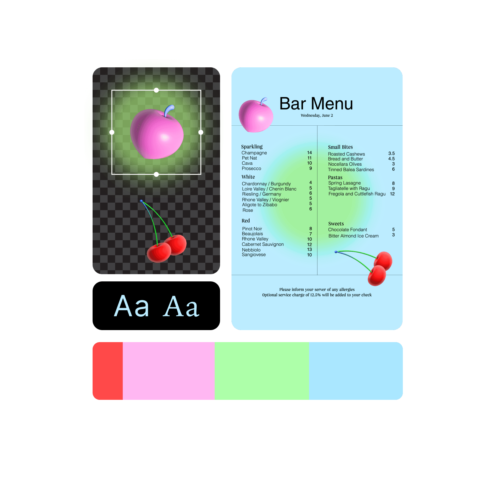 effortless menu maker