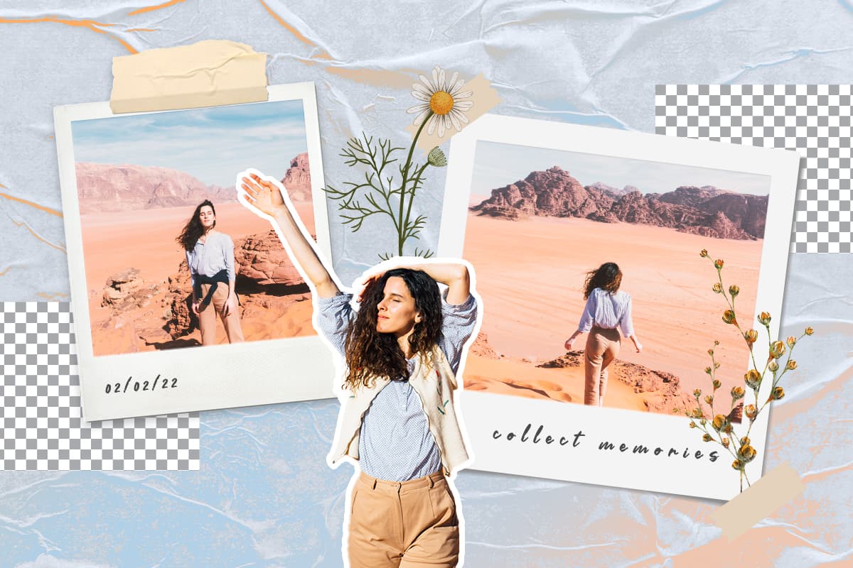 How to make an instant photo collage
