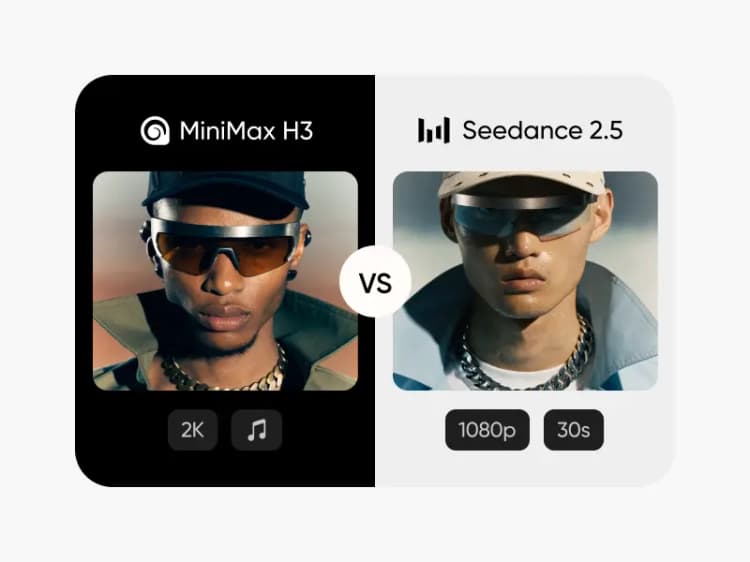 MiniMax H3 vs Seedance 2.5
