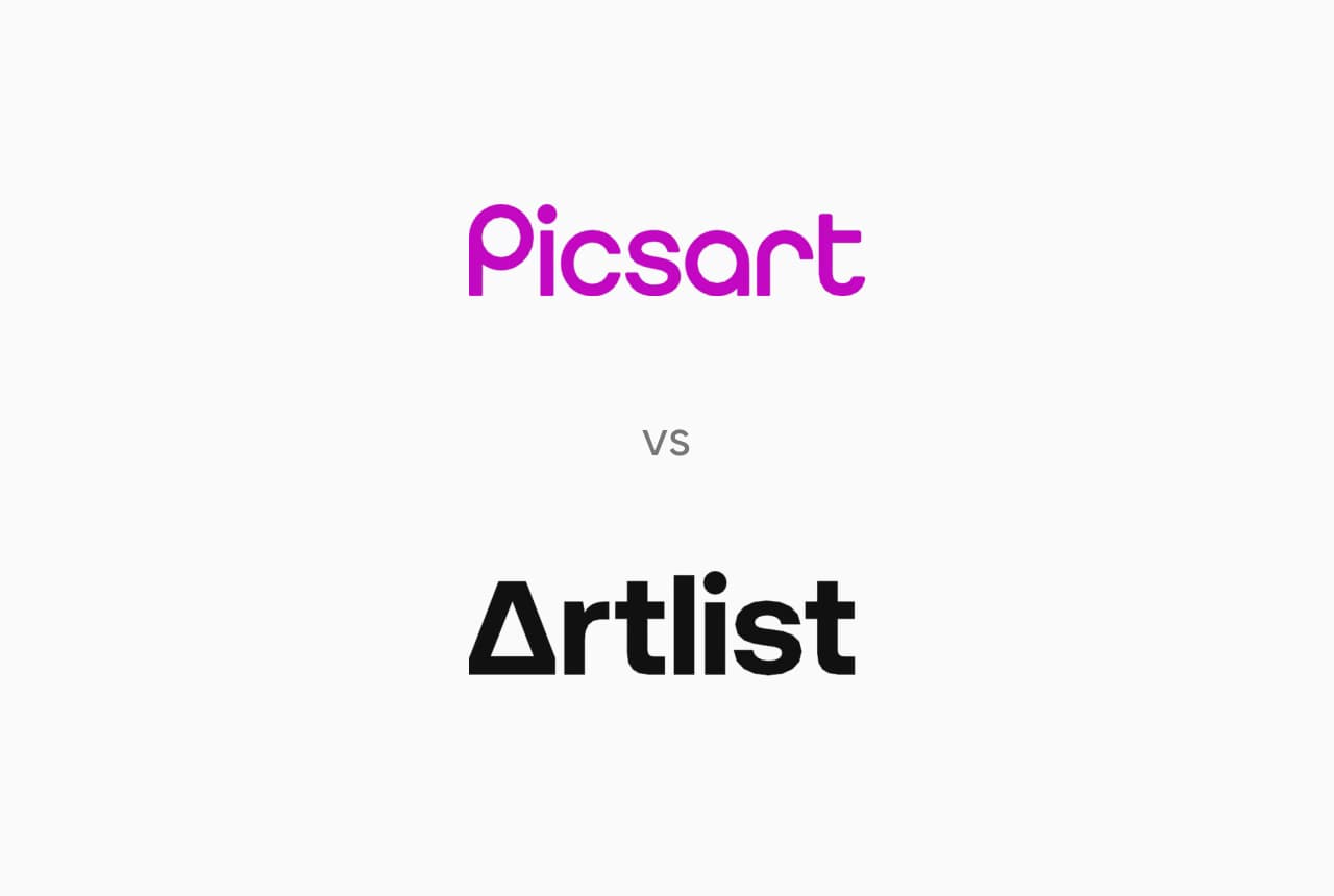 Compare Picsart with Artlist