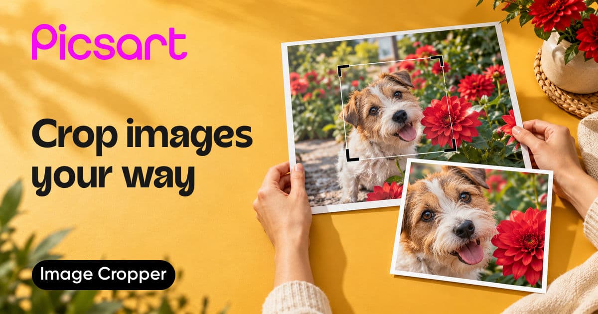 Picsart image cropper