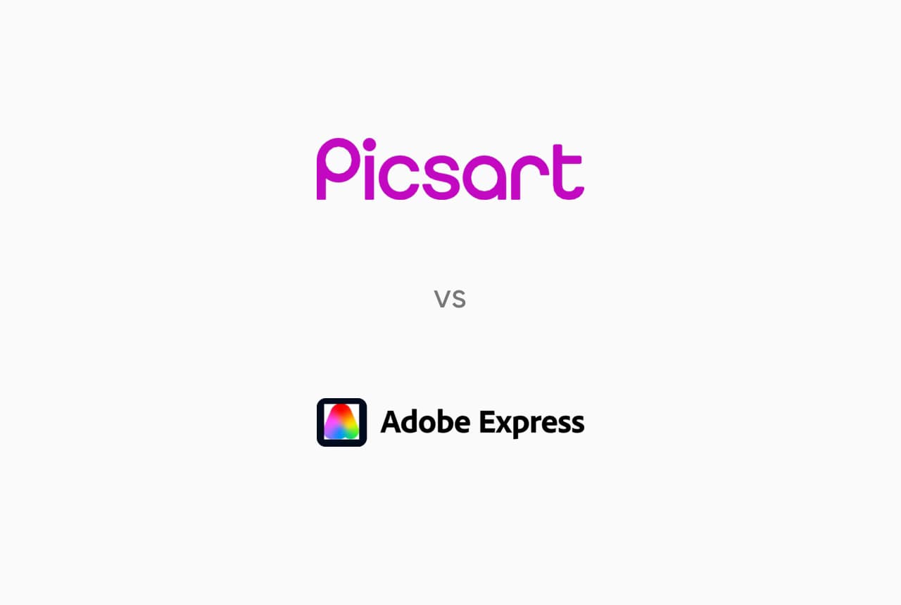 Compare Picsart with Adobe Express