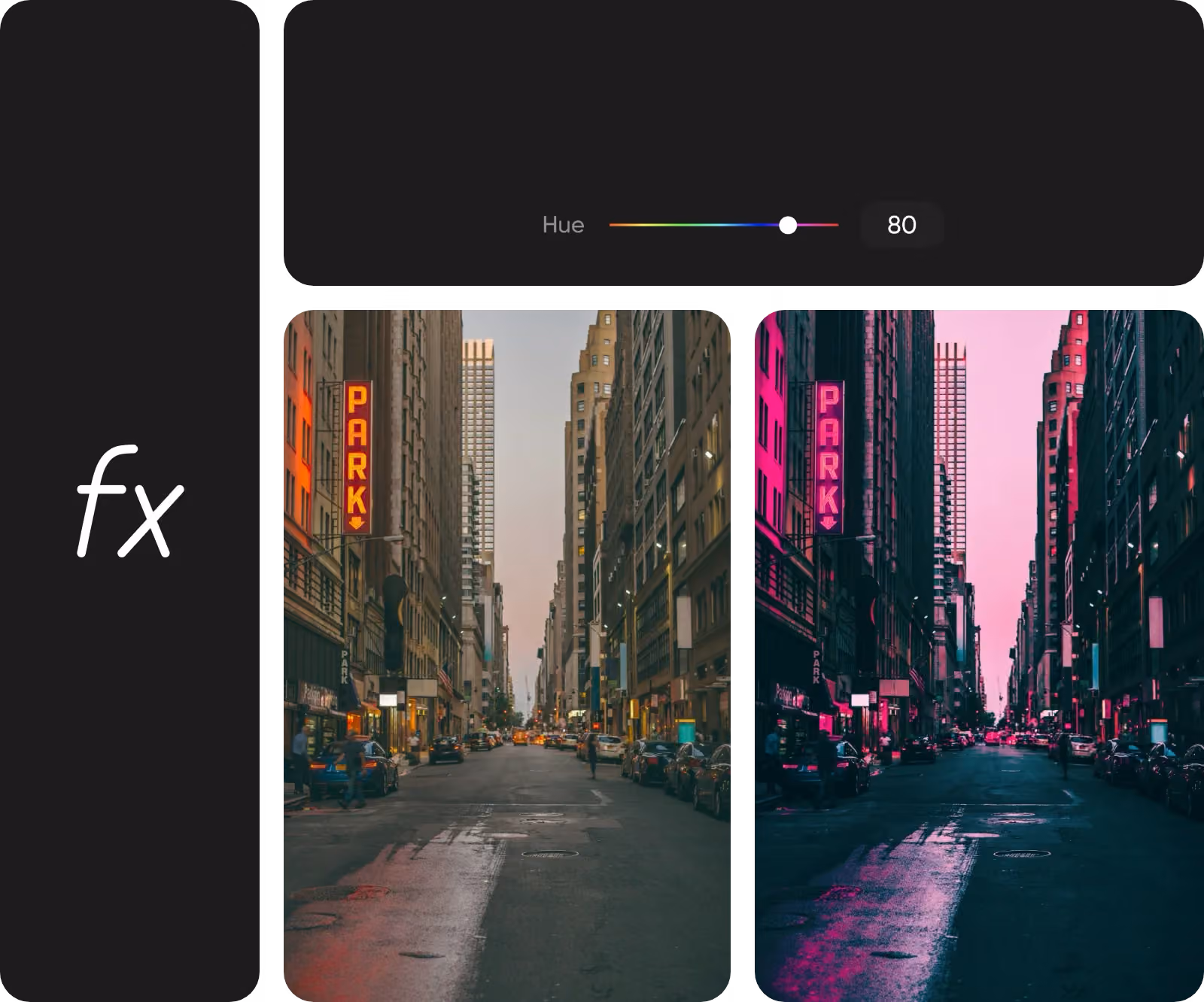 Change color of image with picsart
