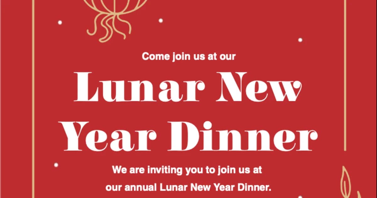 Lunar New Year content ideas for greetings, invitations, videos, and seasonal campaigns