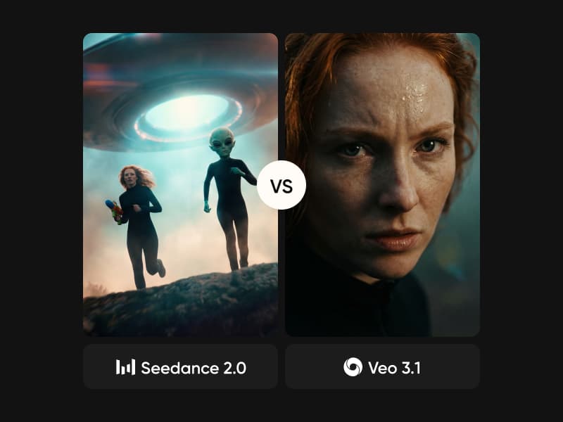 Seedance 2.0 vs Veo 3.1 AI video generation comparison