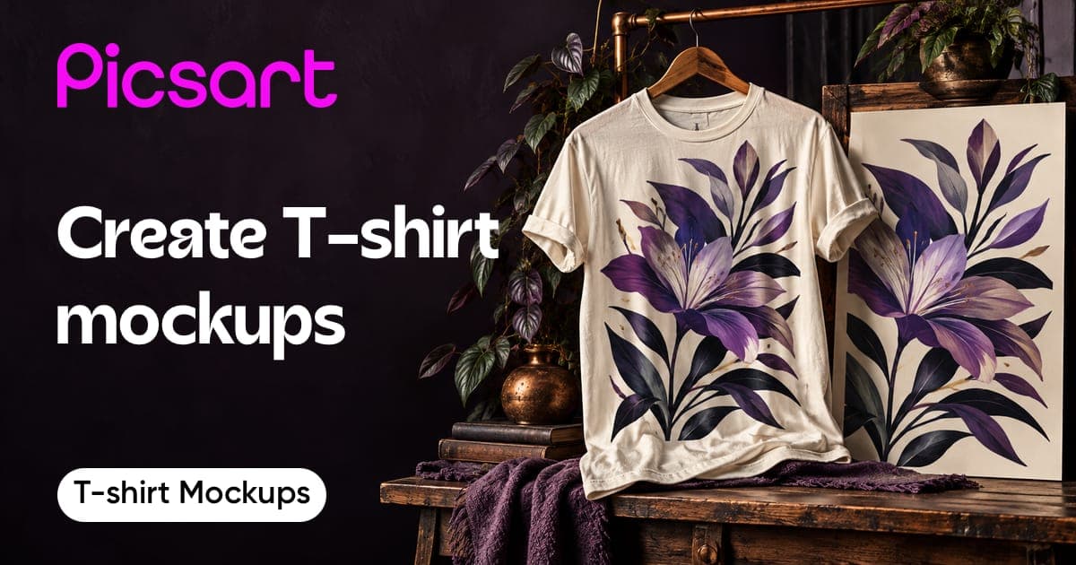 Generate t-shirt mockups for free