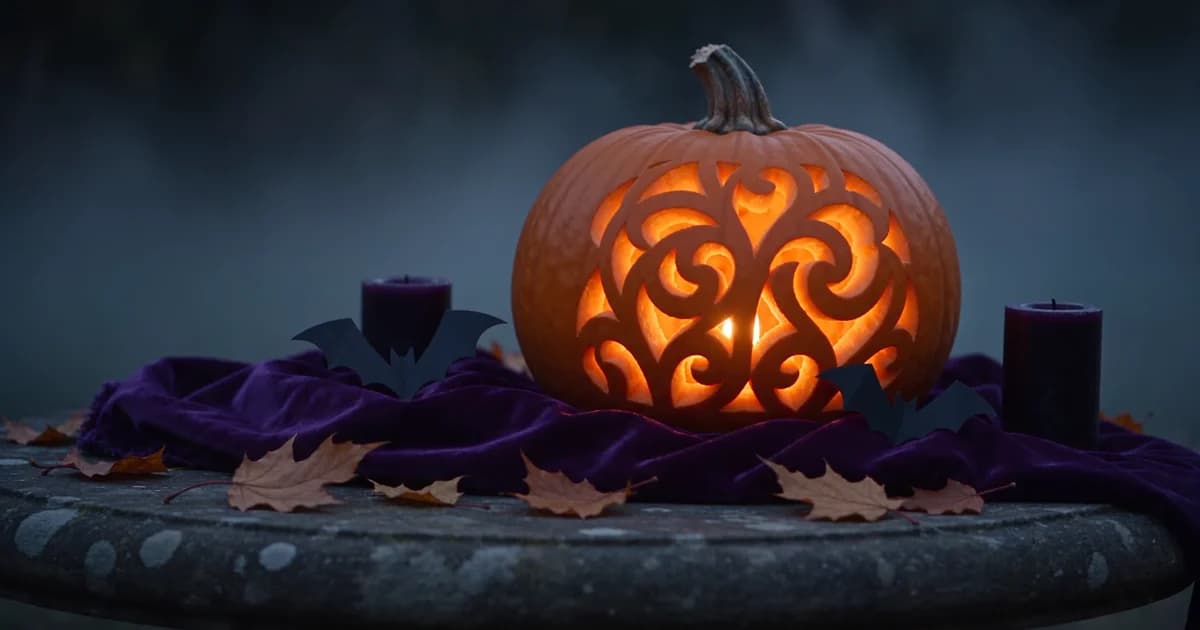 Halloween invitation and social templates in Picsart