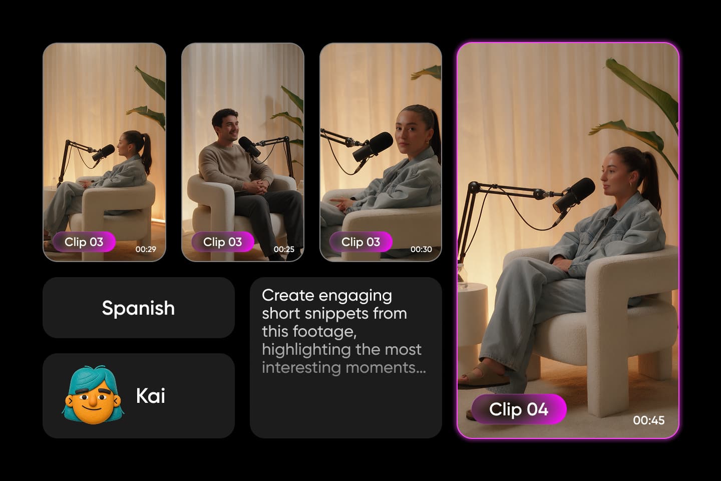 Repurpose content with Kai