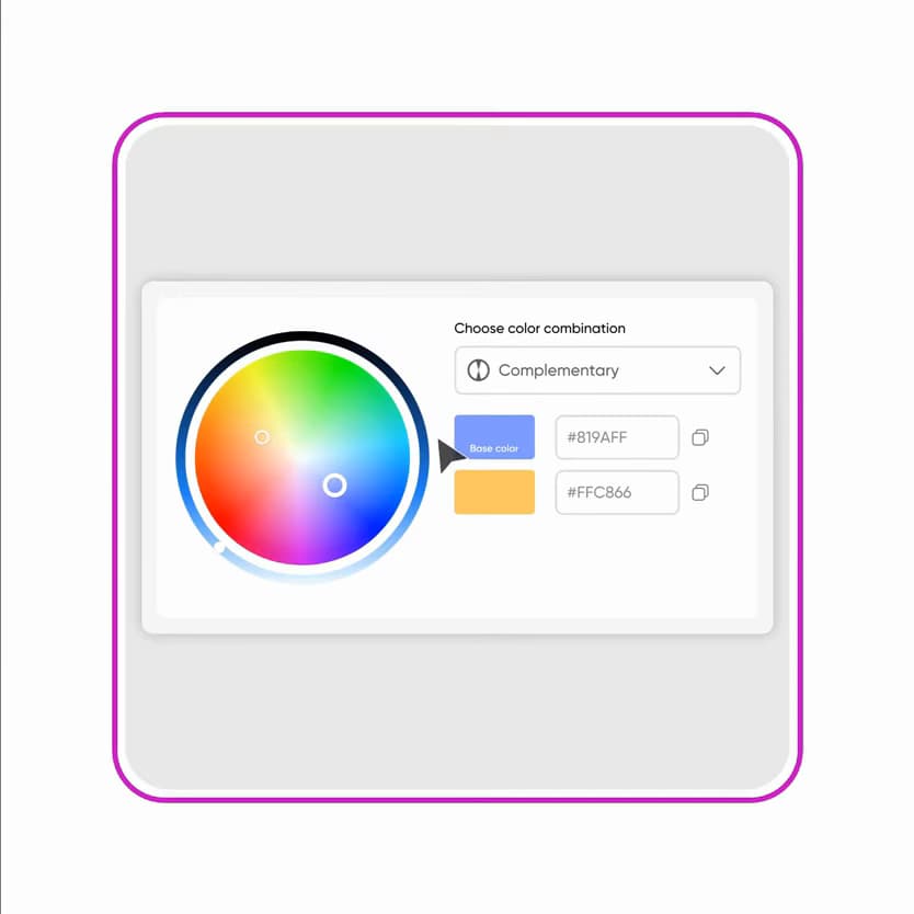 how to use picsart’s color wheel