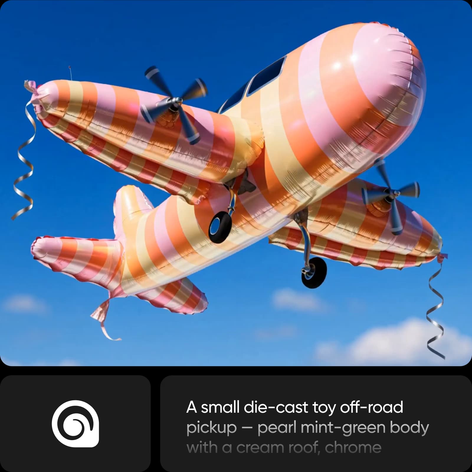 Step 1: Upload a photo (placeholder creative)